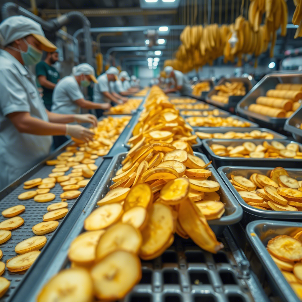 Banana Chips Production